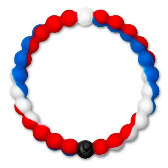 Lokai Bracelet - RED WHITE BLUE -Find Your Balance Earth & Water -Original Lokai - Picture 4 of 7